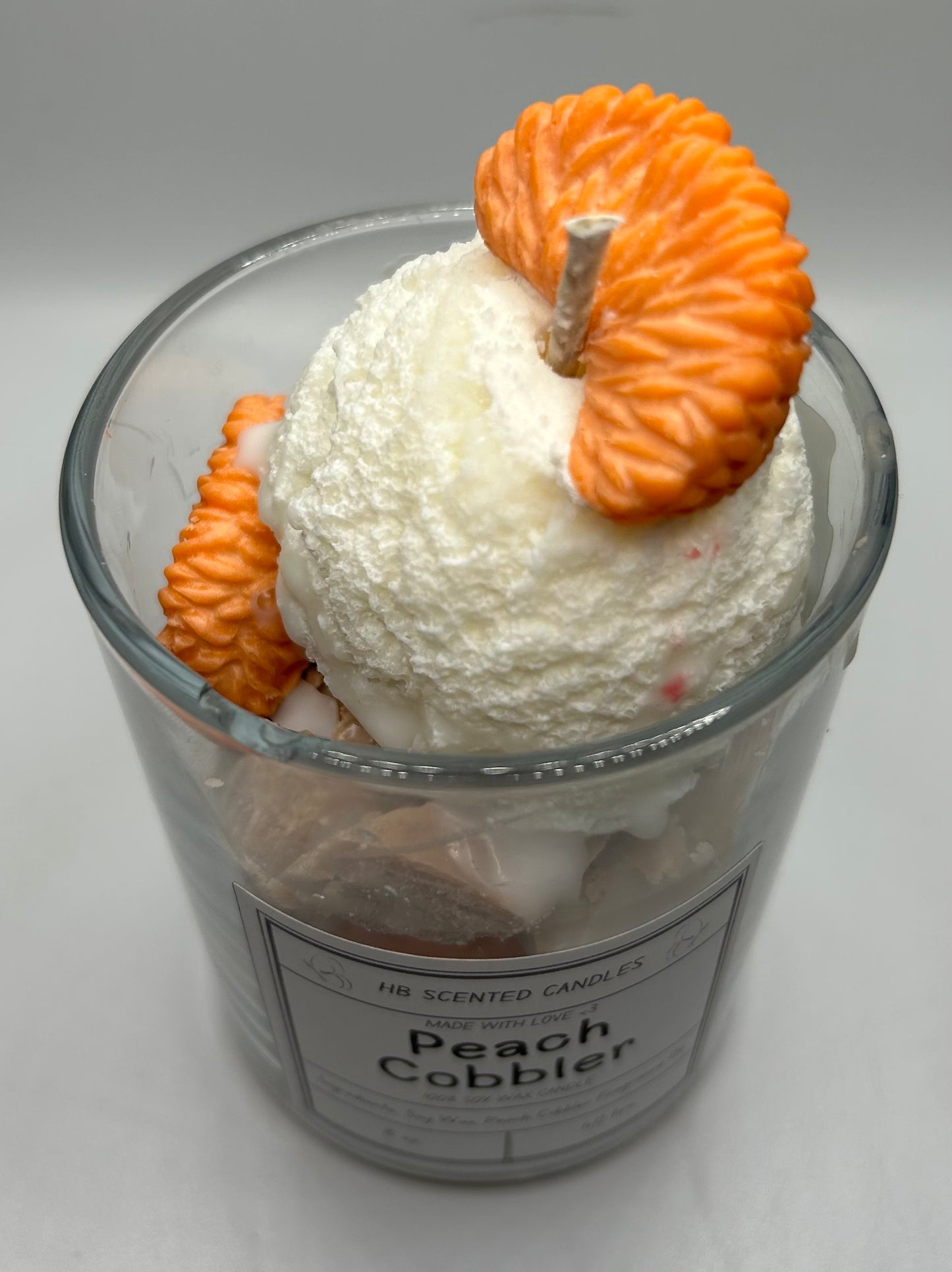 Peach Cobbler Scented Candle