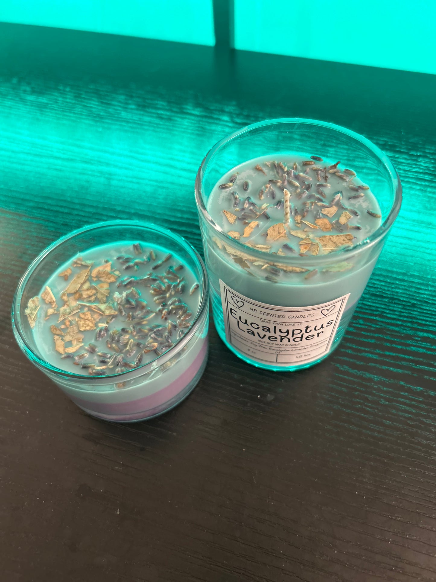 Eucalyptus Lavender Scented Candle
