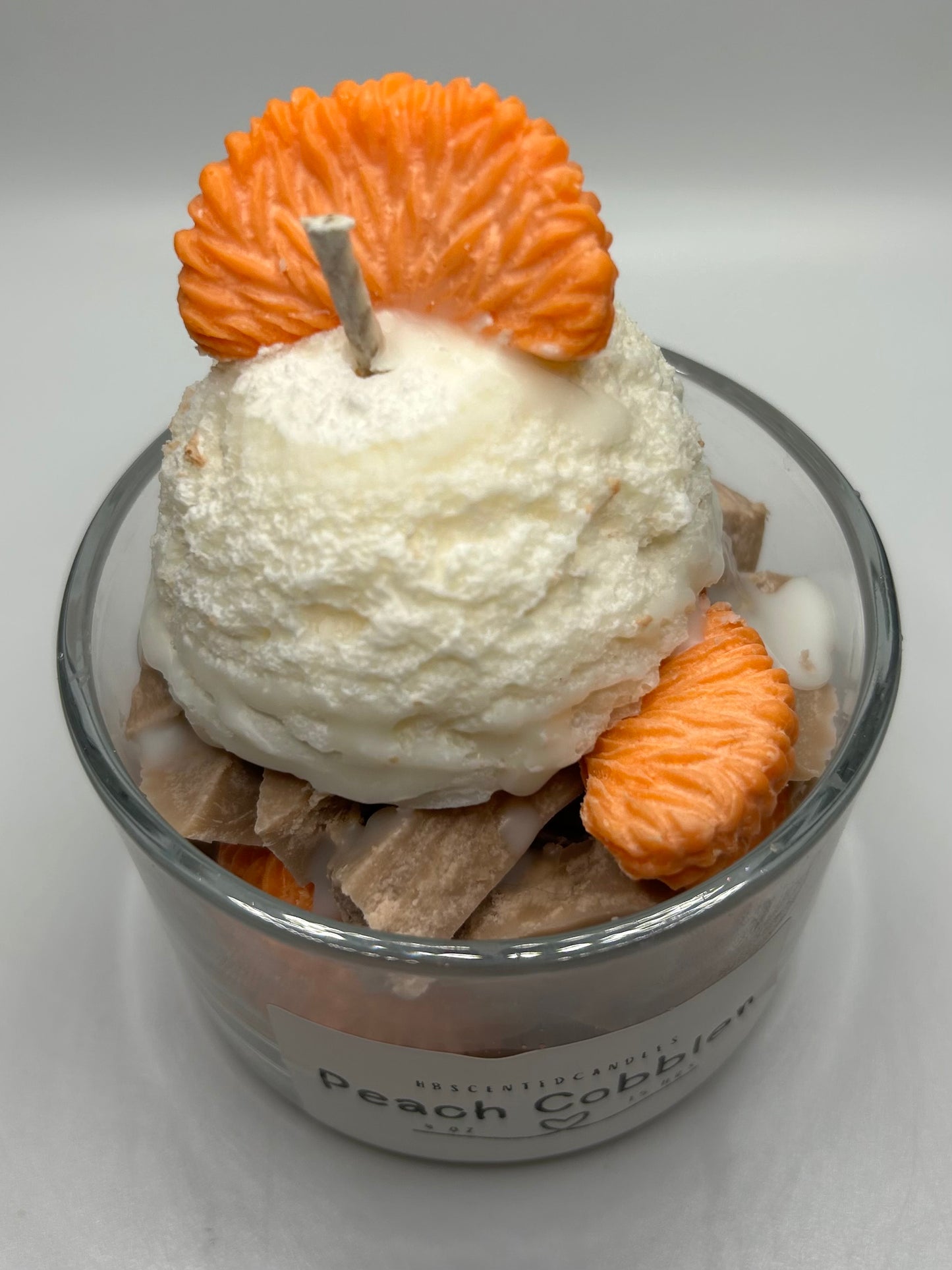 Peach Cobbler Scented Candle