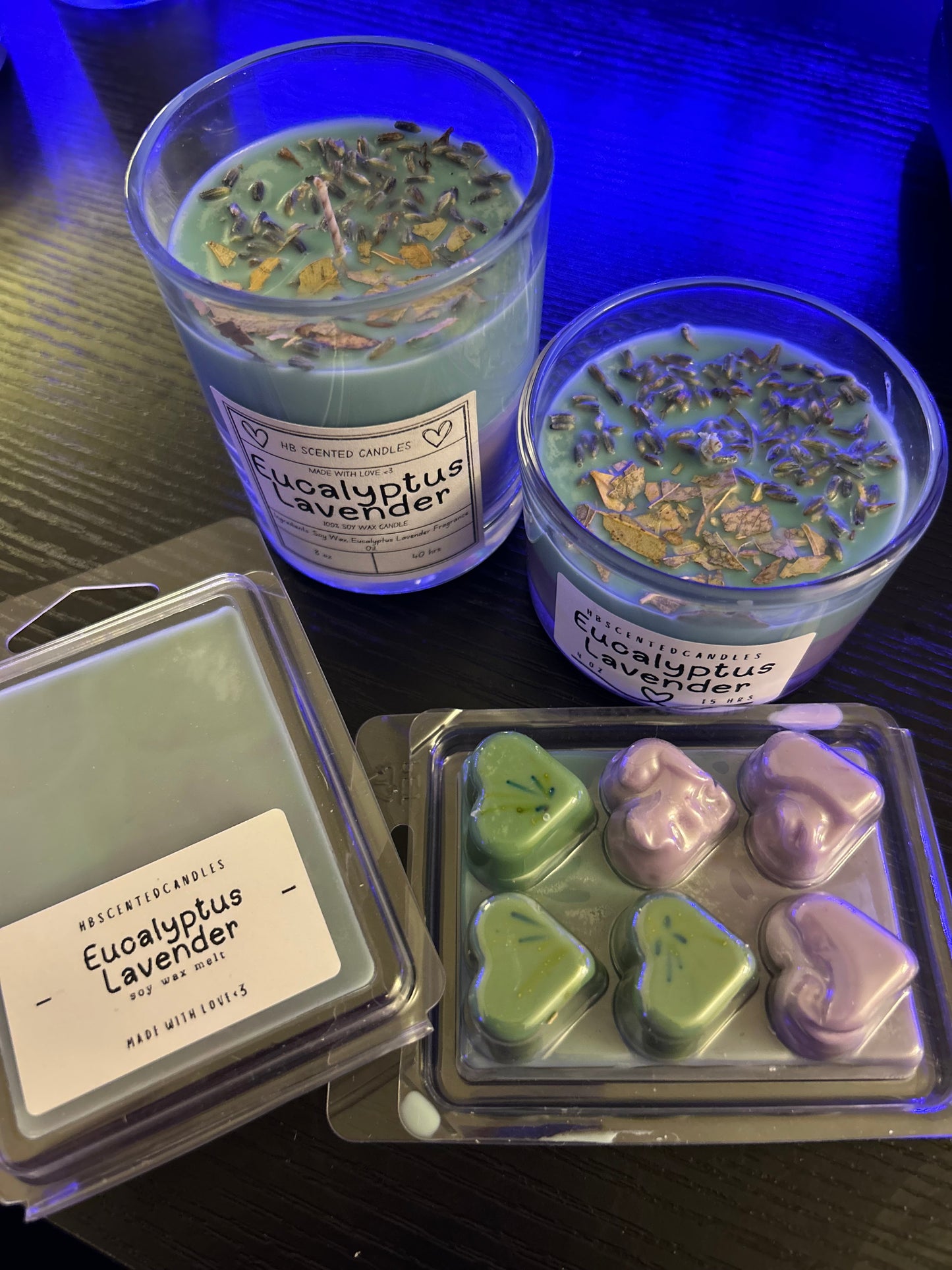 Eucalyptus Lavender Scented Candle