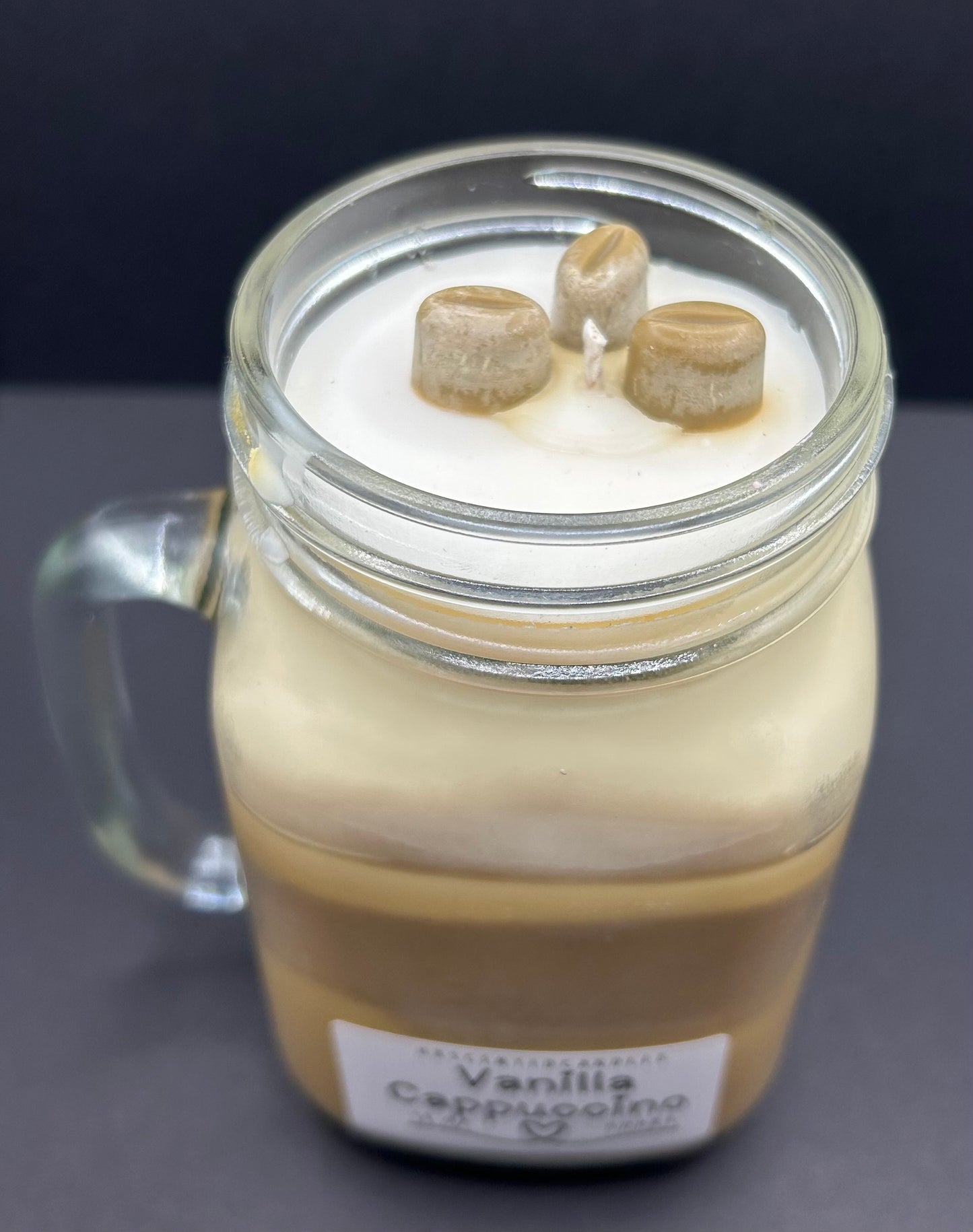 Vanilla Cappuccino Scented Candle