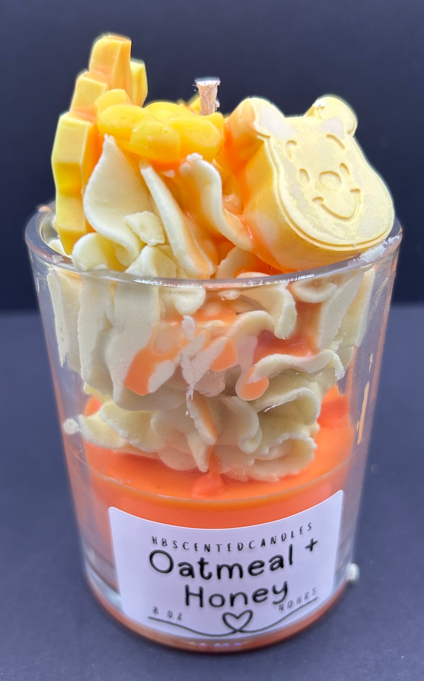 Oatmeal and Honey Scented Candle