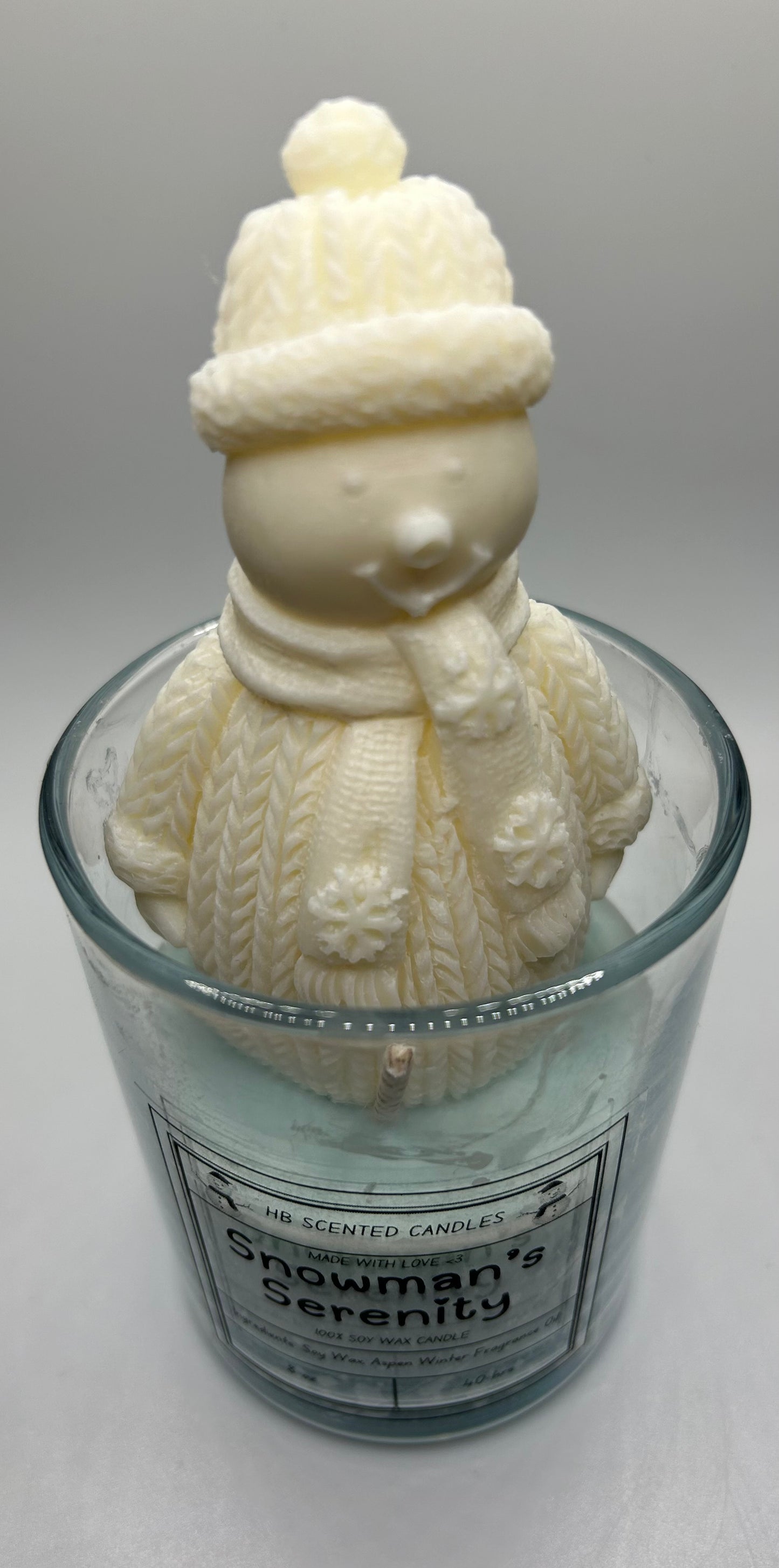 "Snowman's Serenity" - Aspen Winter Scented Candle