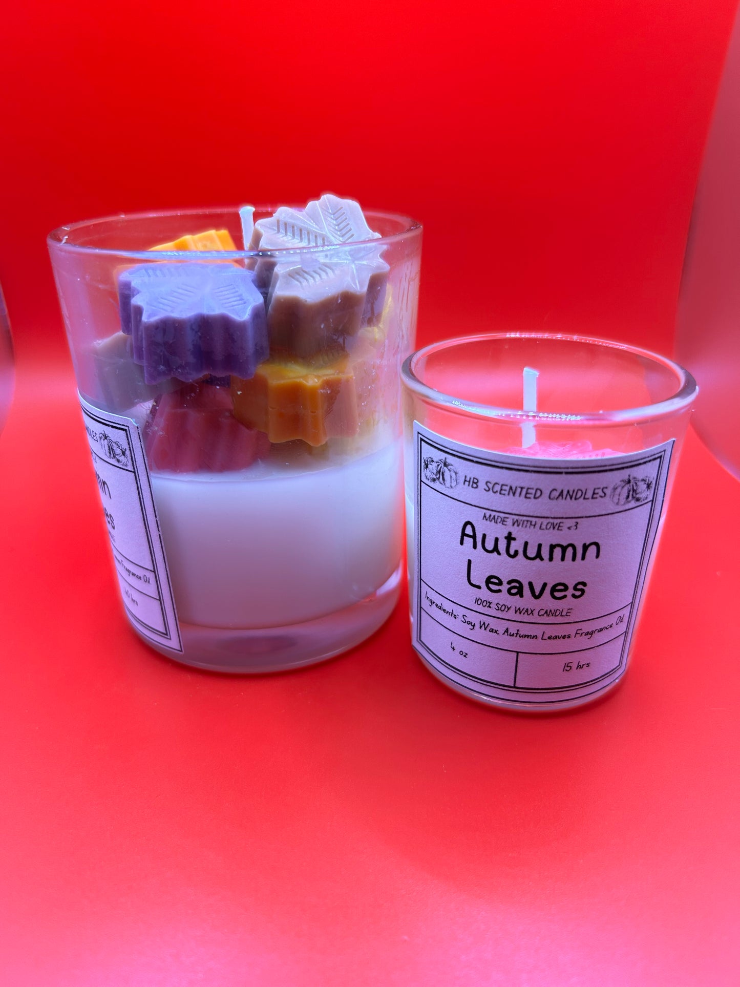 Autumn Leaves Scented Candle