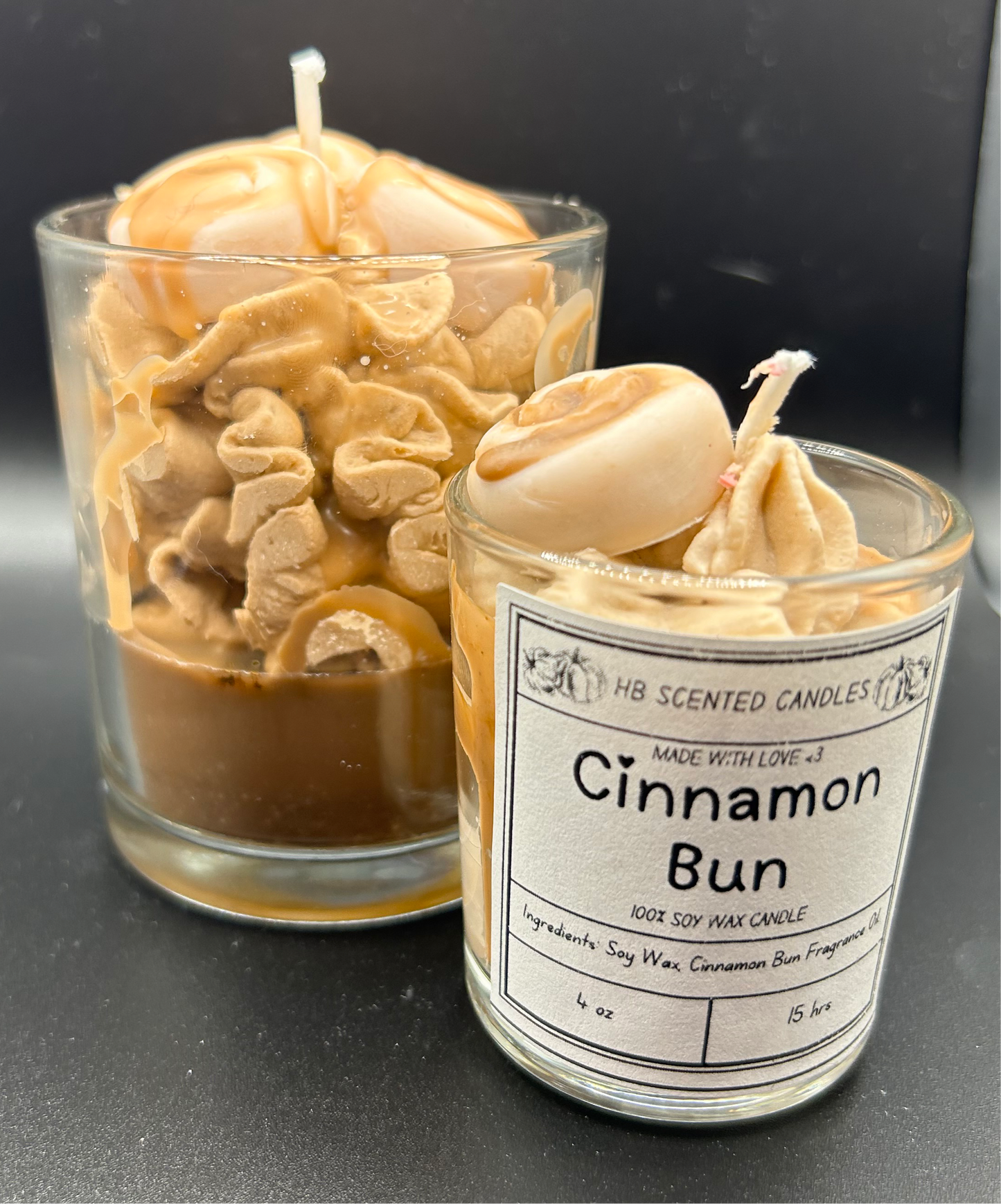 Cinnamon Bun Scented Candle