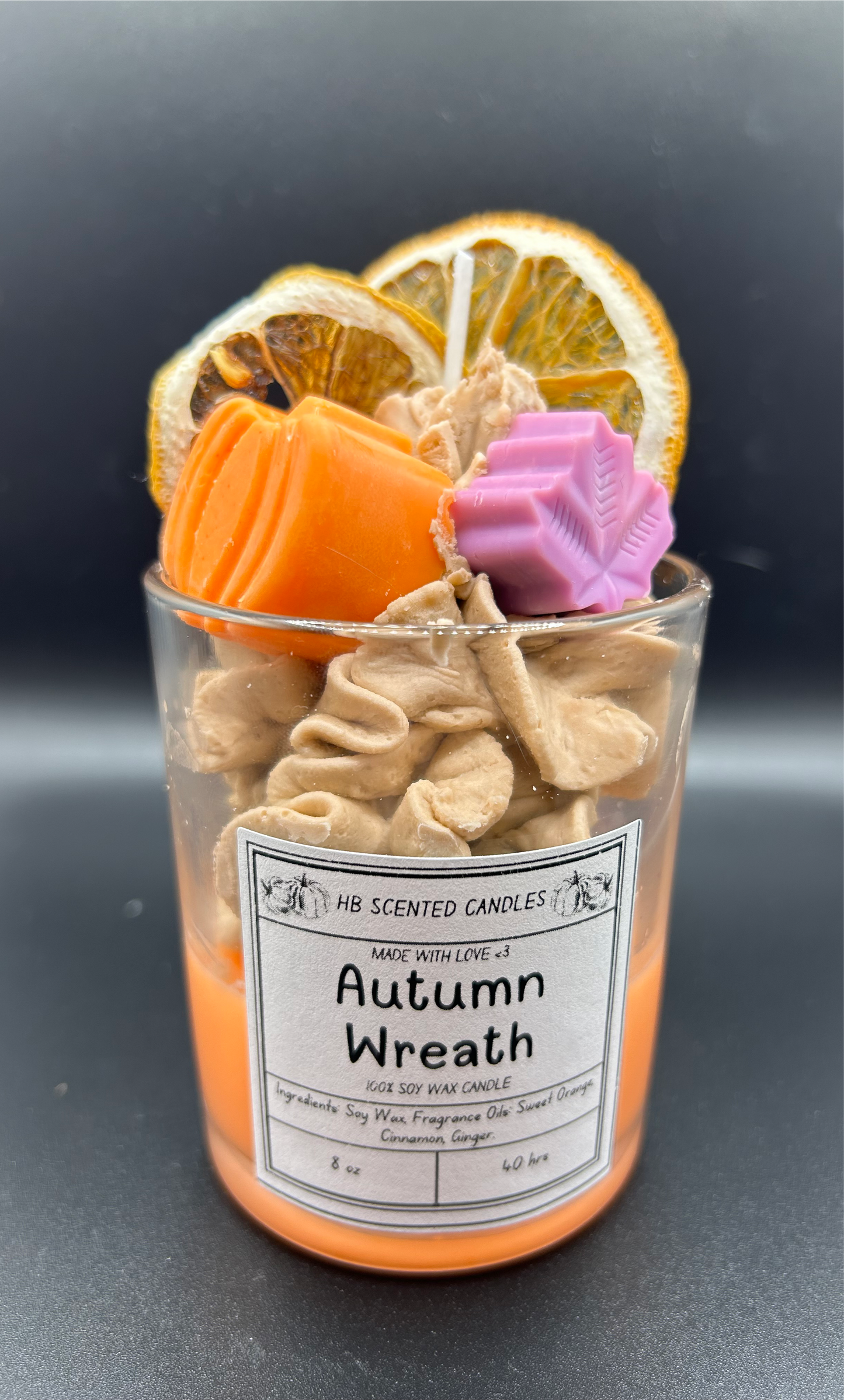 Autumn Wreath Scented Candle