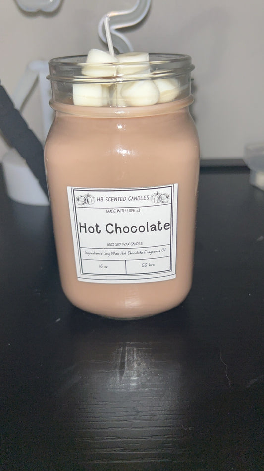 Hot Chocolate Mug Scented Candle