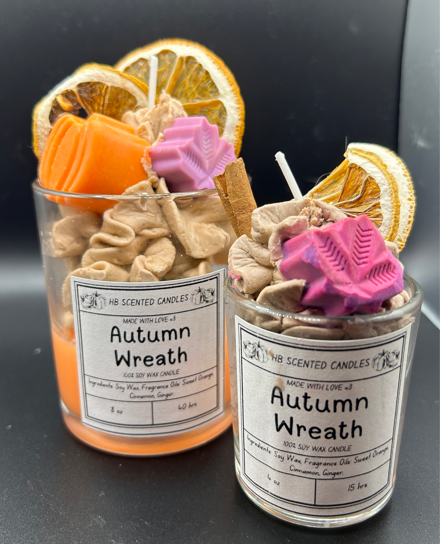 Autumn Wreath Scented Candle