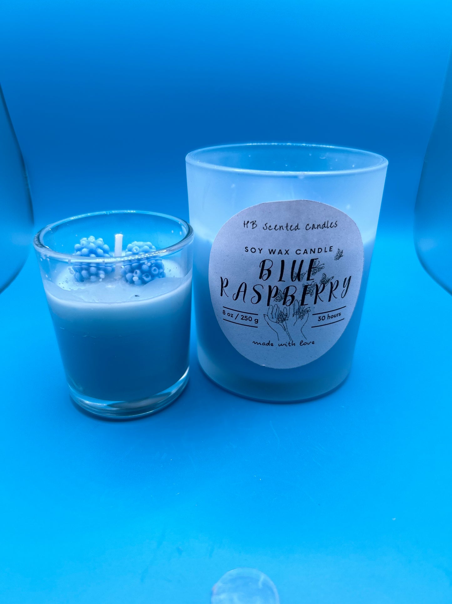 Blue Raspberry Scented Candle