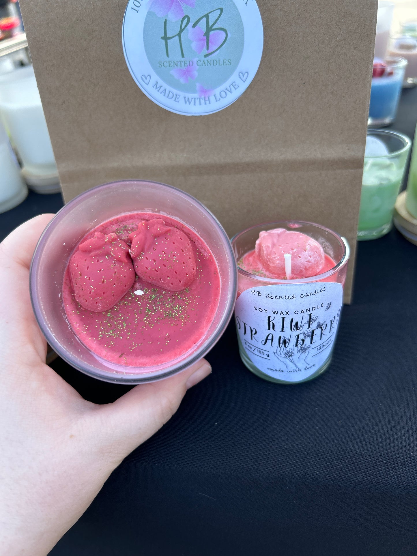 Kiwi Strawberry Scented Candle