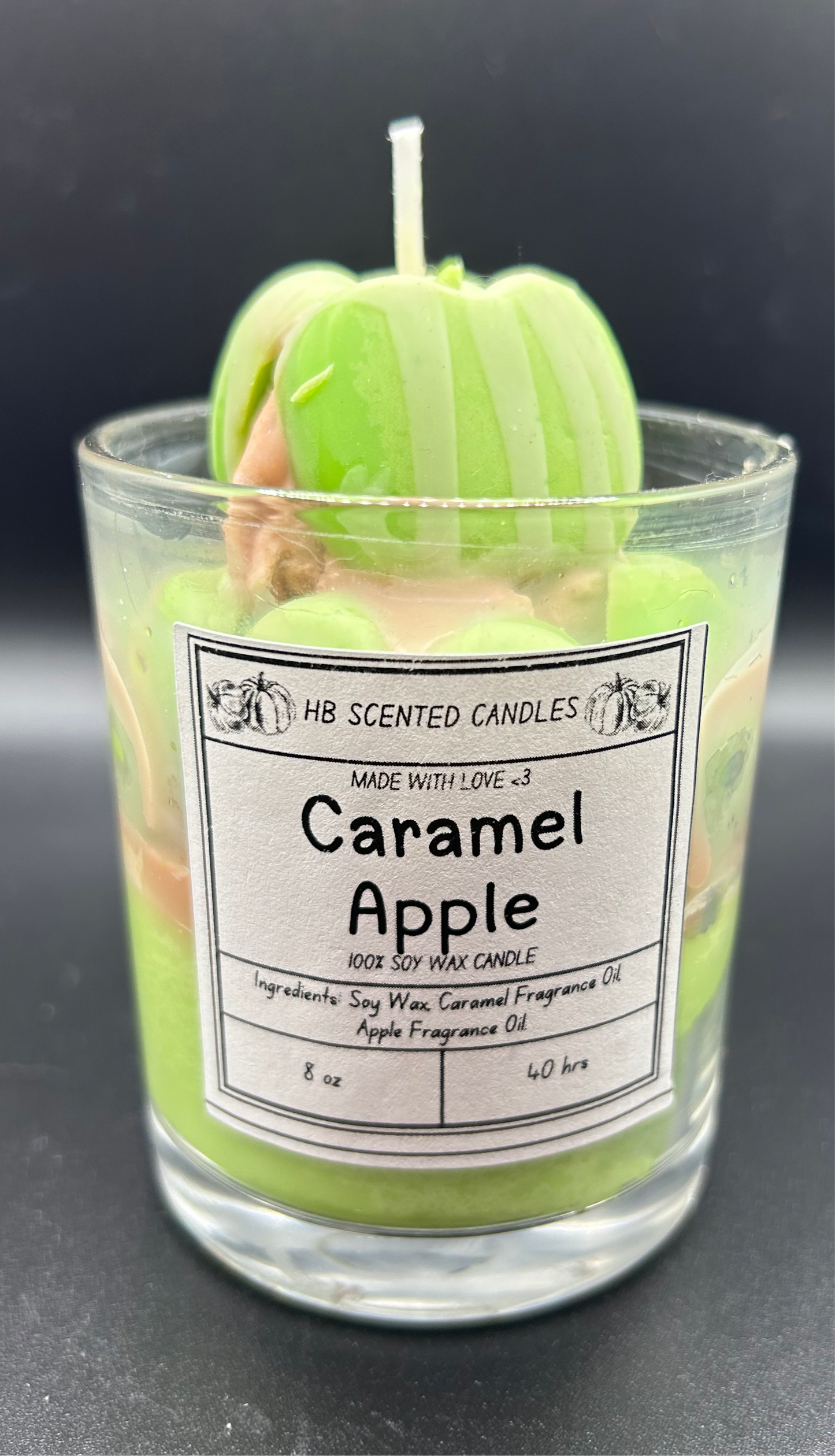 Caramel Apple Scented Candle