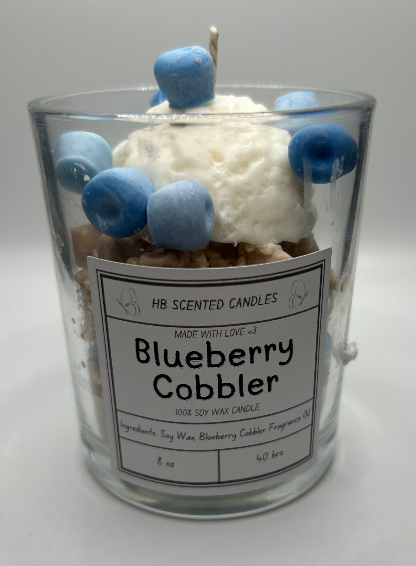 Blueberry Cobbler Scented Candle