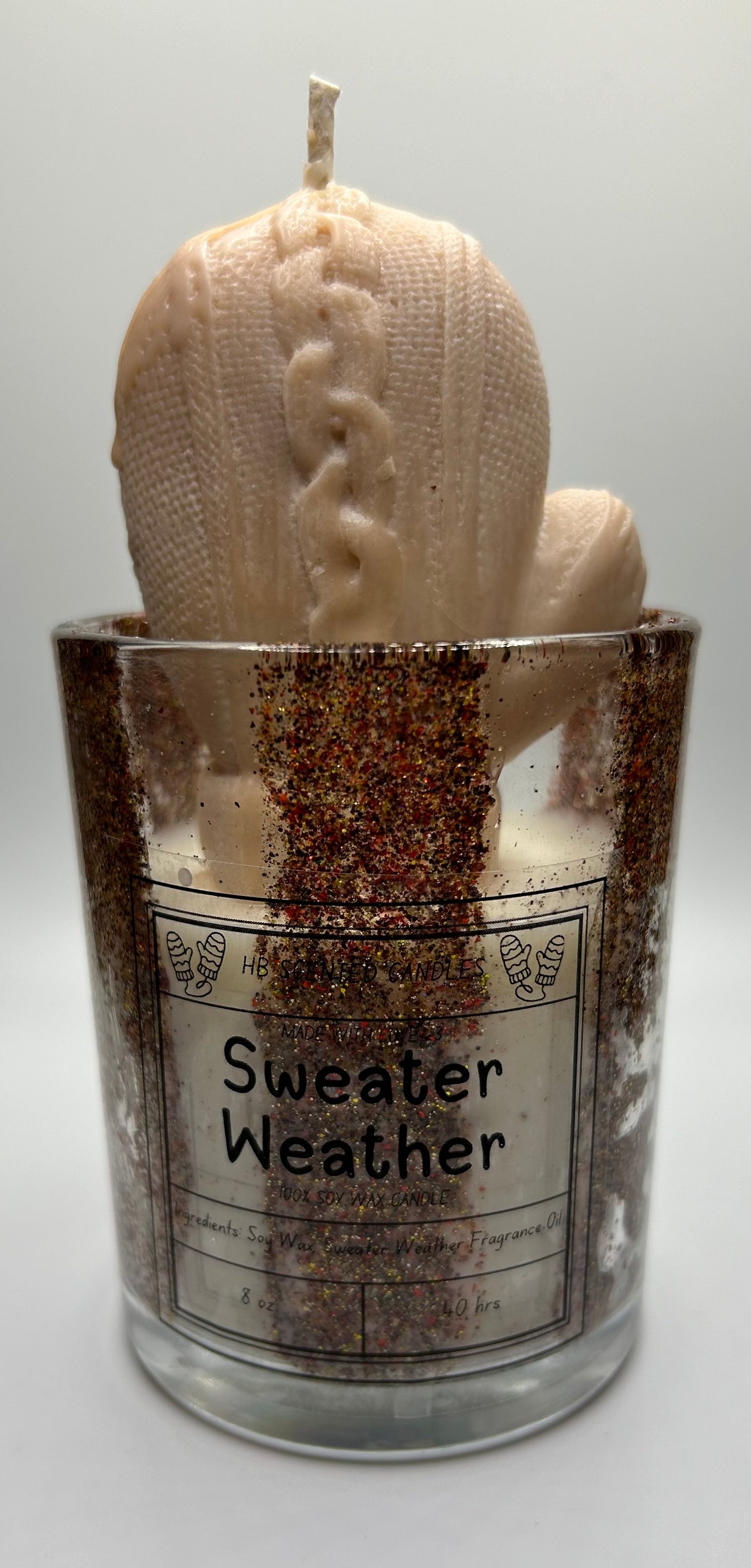 "Sweater Weather" Scented Candle