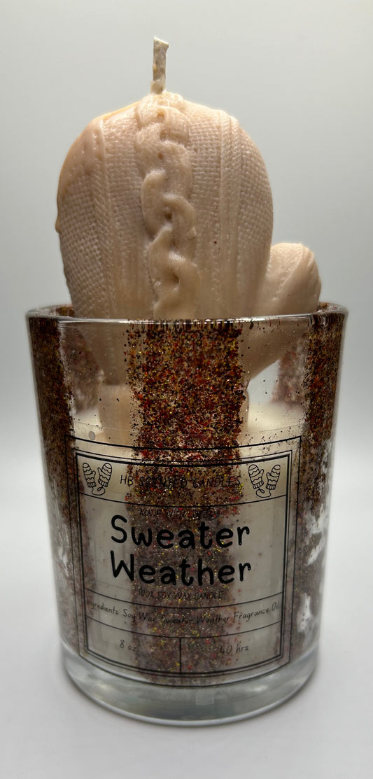 "Sweater Weather" Scented Candle