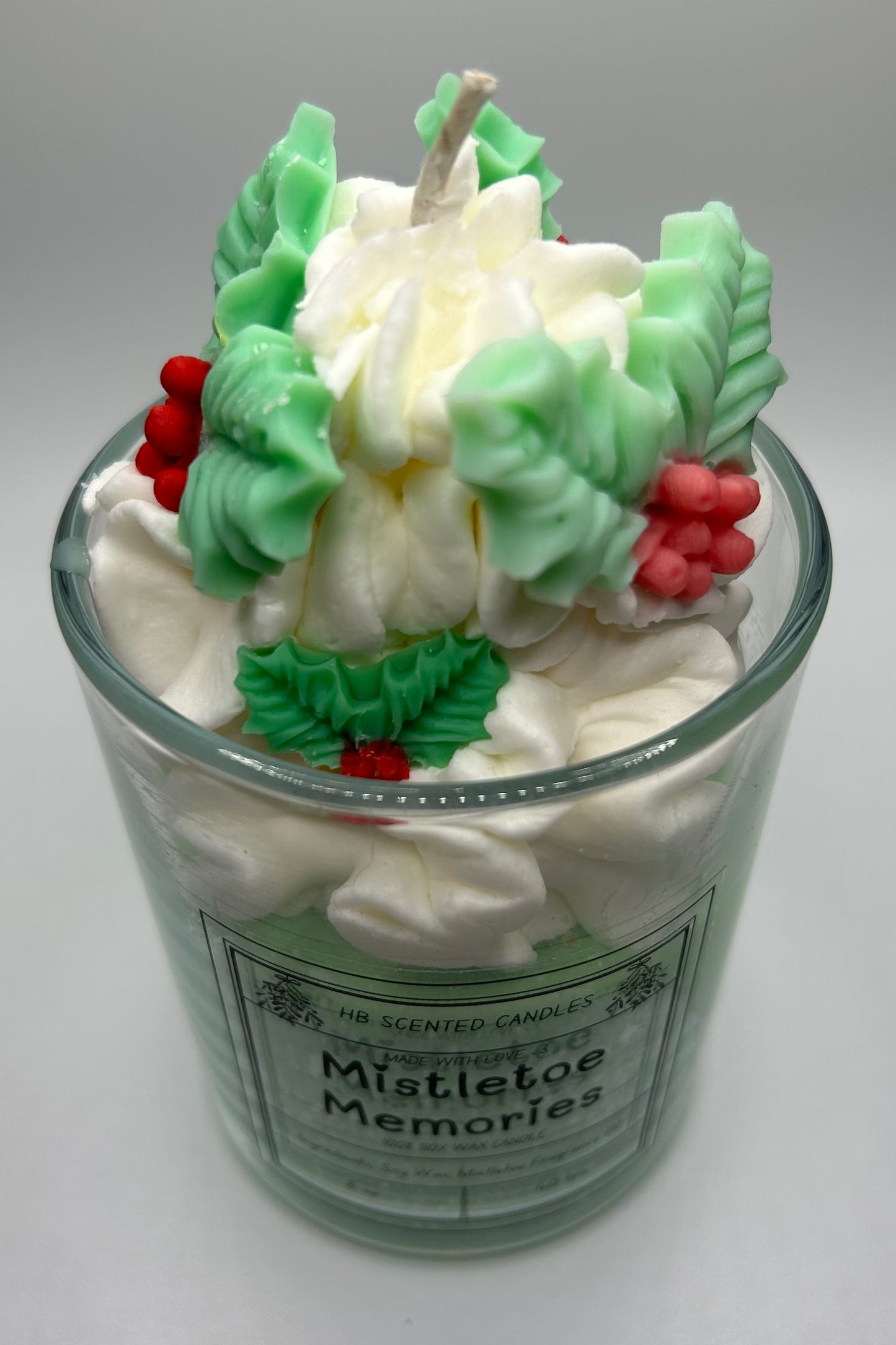 "Mistletoe Memories" - Mistletoe Scented Candle