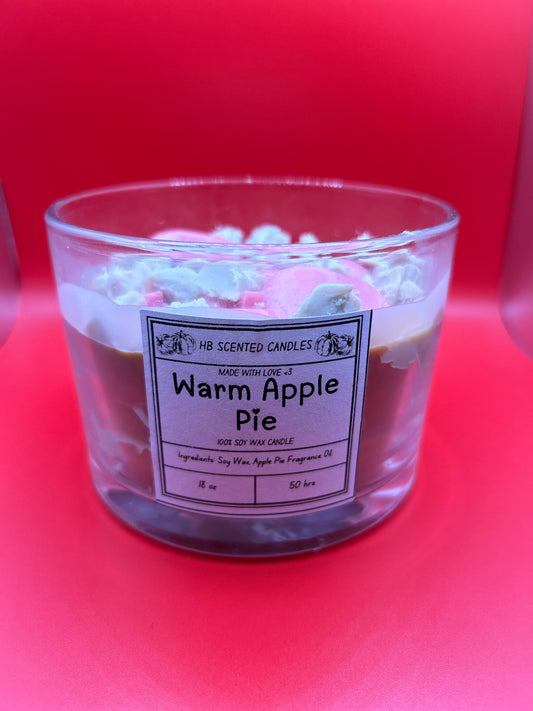 Warm Apple Pie Scented Candle