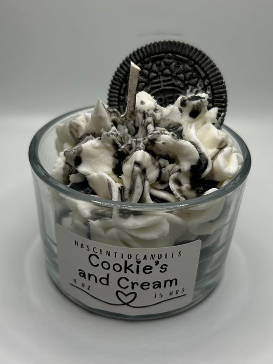 Cookies and Cream Scented Candle