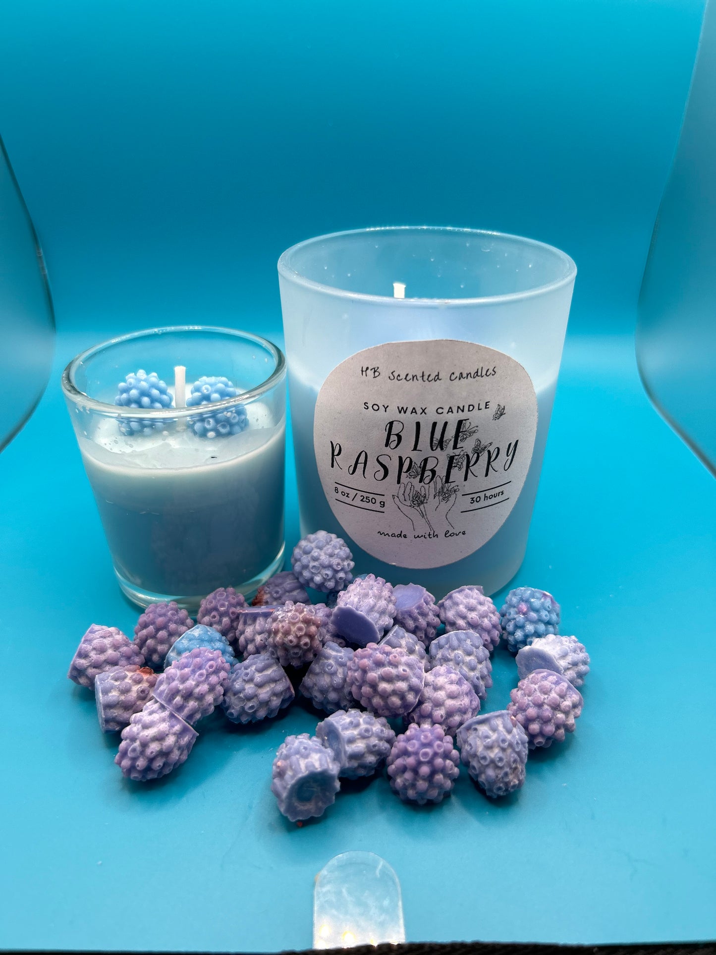 Blue Raspberry Scented Candle