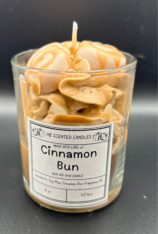 Cinnamon Bun Scented Candle