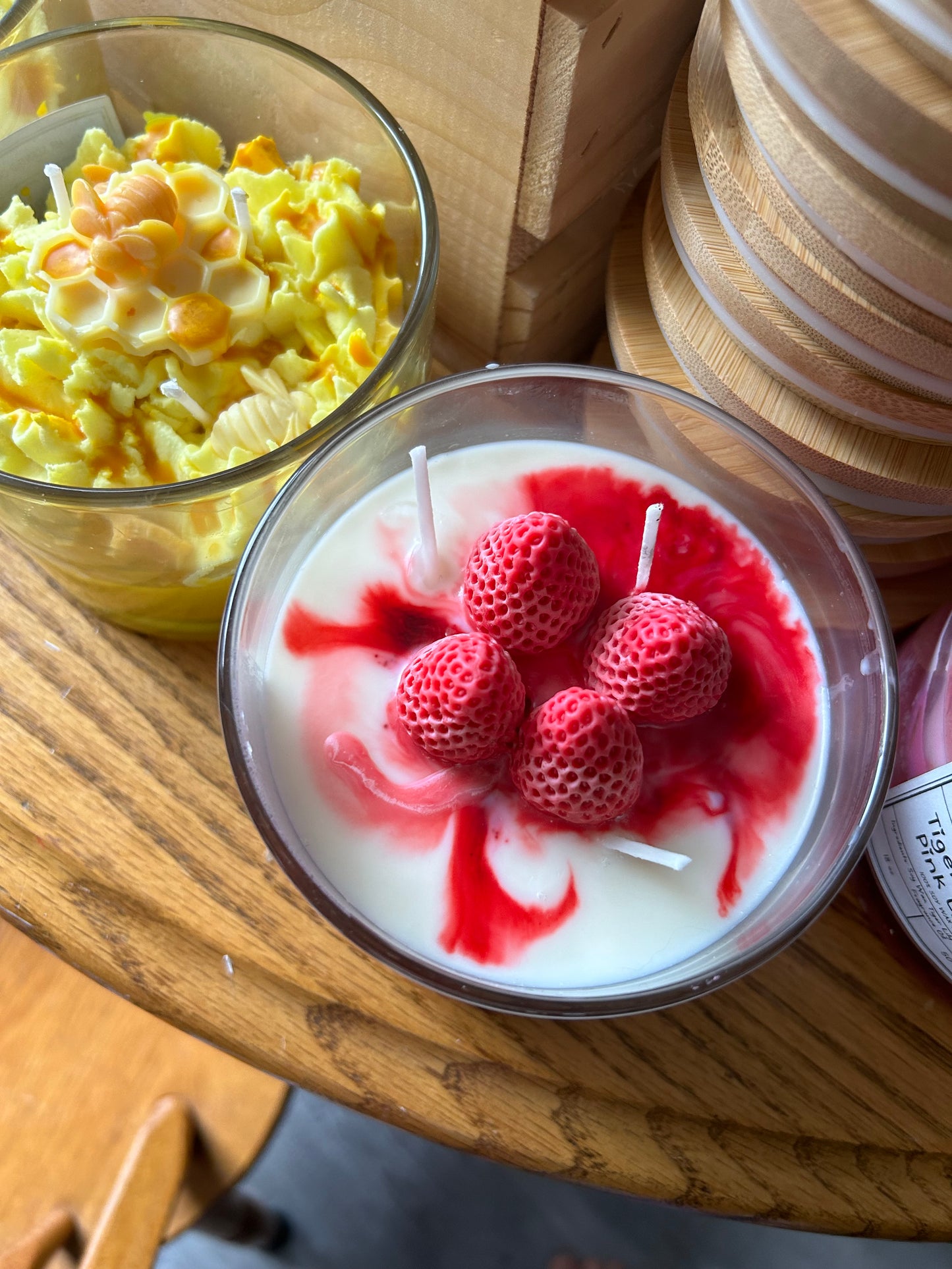 Strawberries and Cream Scented Candle