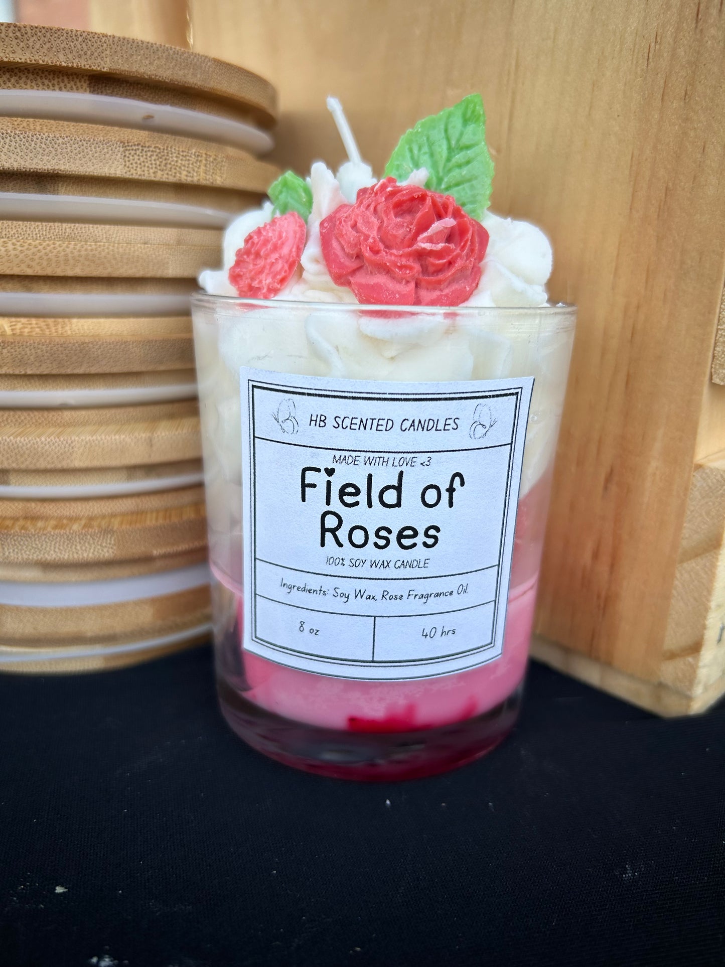 Field of Roses Scented Candle