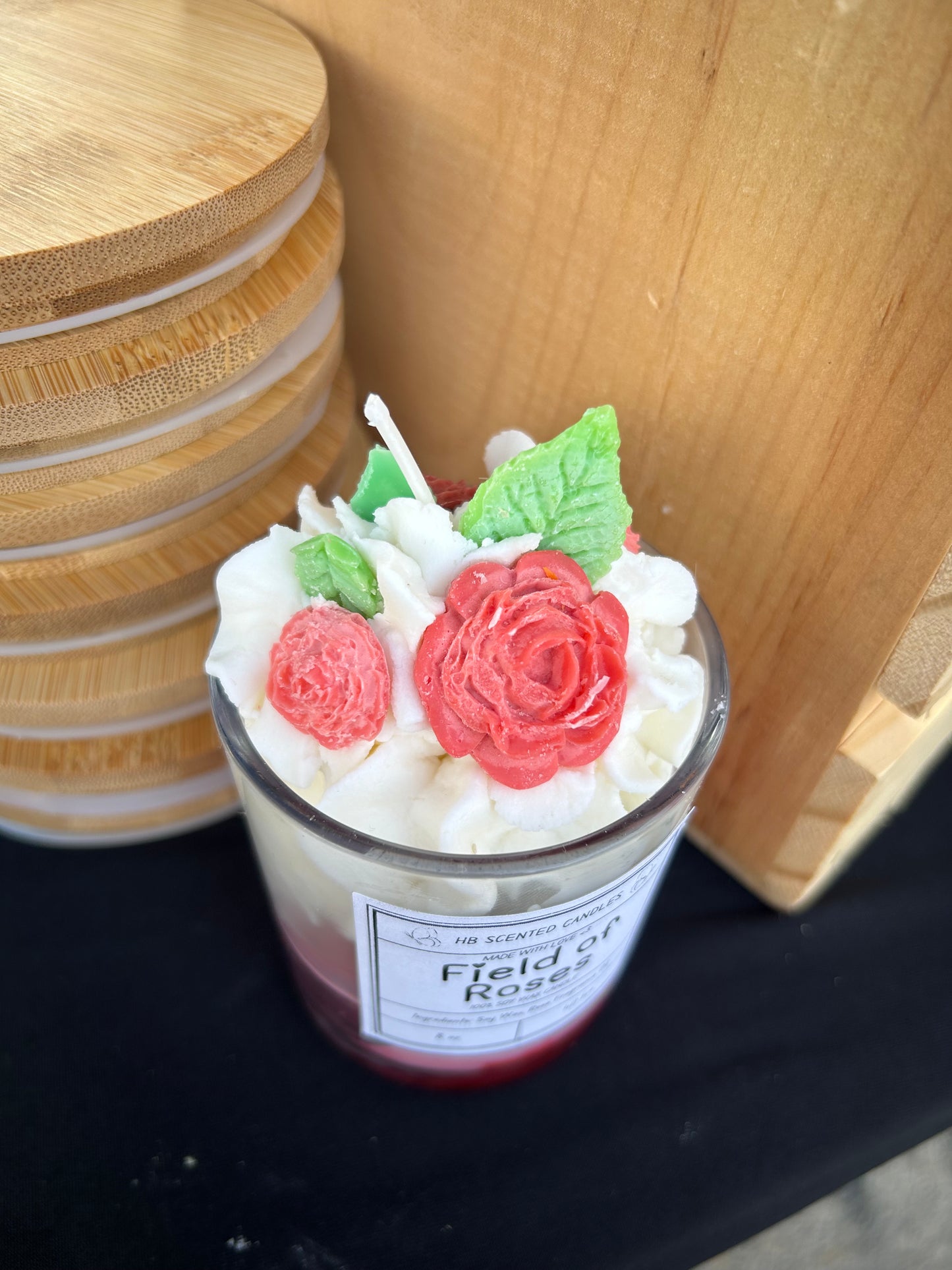 Field of Roses Scented Candle