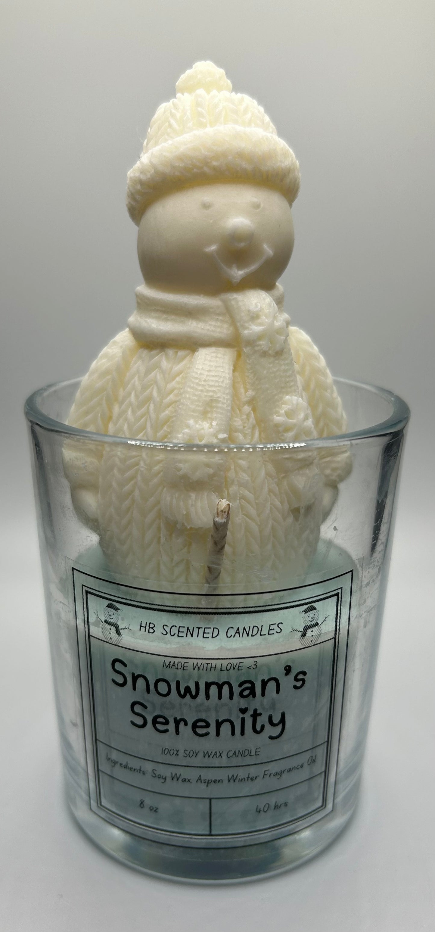 "Snowman's Serenity" - Aspen Winter Scented Candle