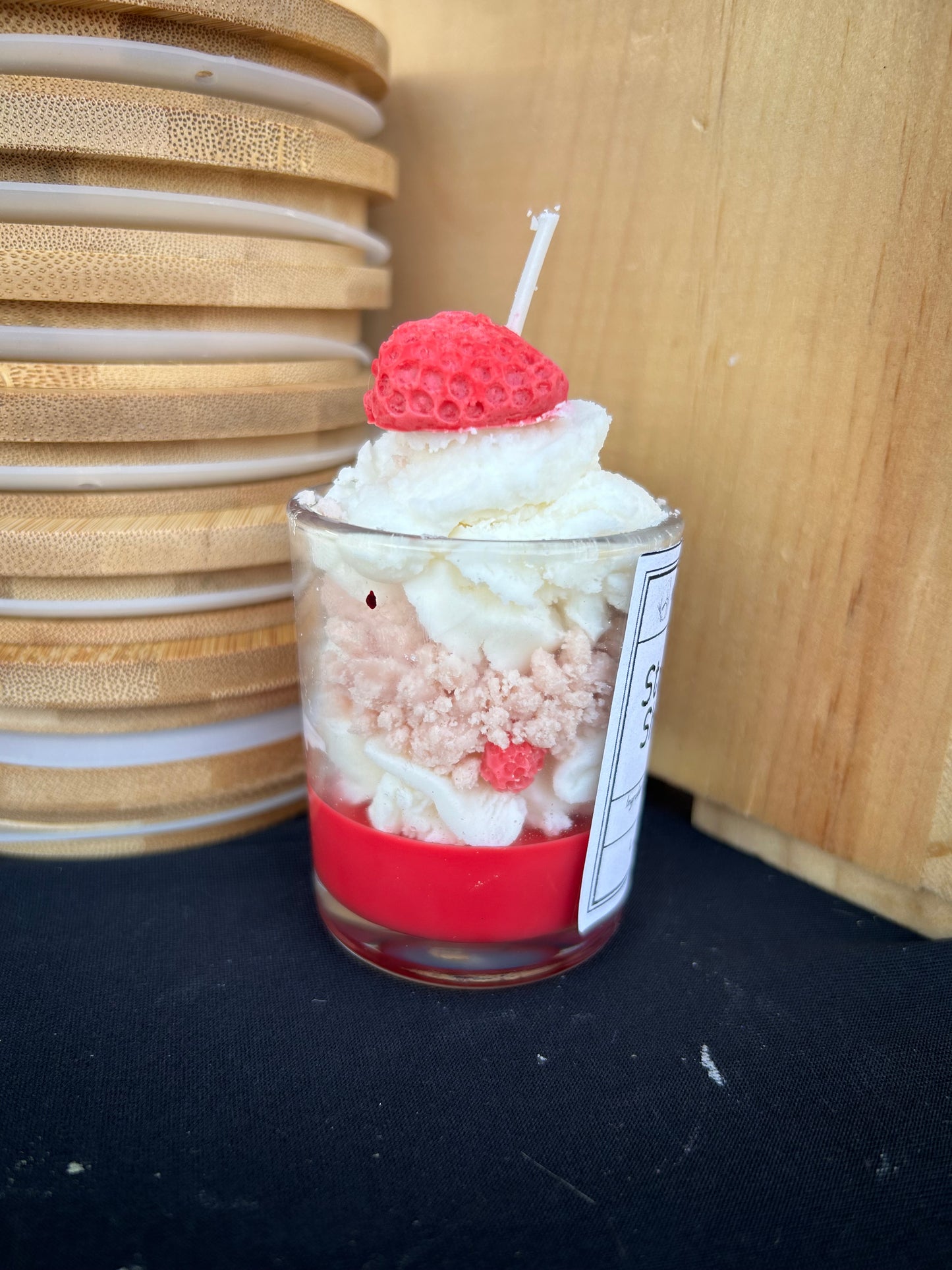 Strawberry Shortcake Scented Candle