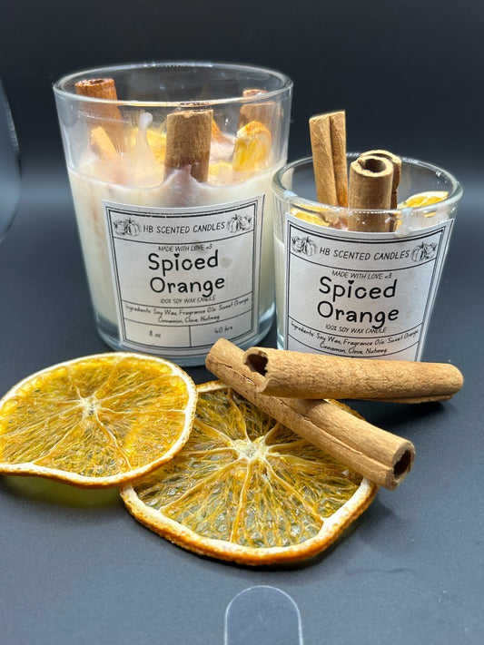 Spiced Orange Scented Candle