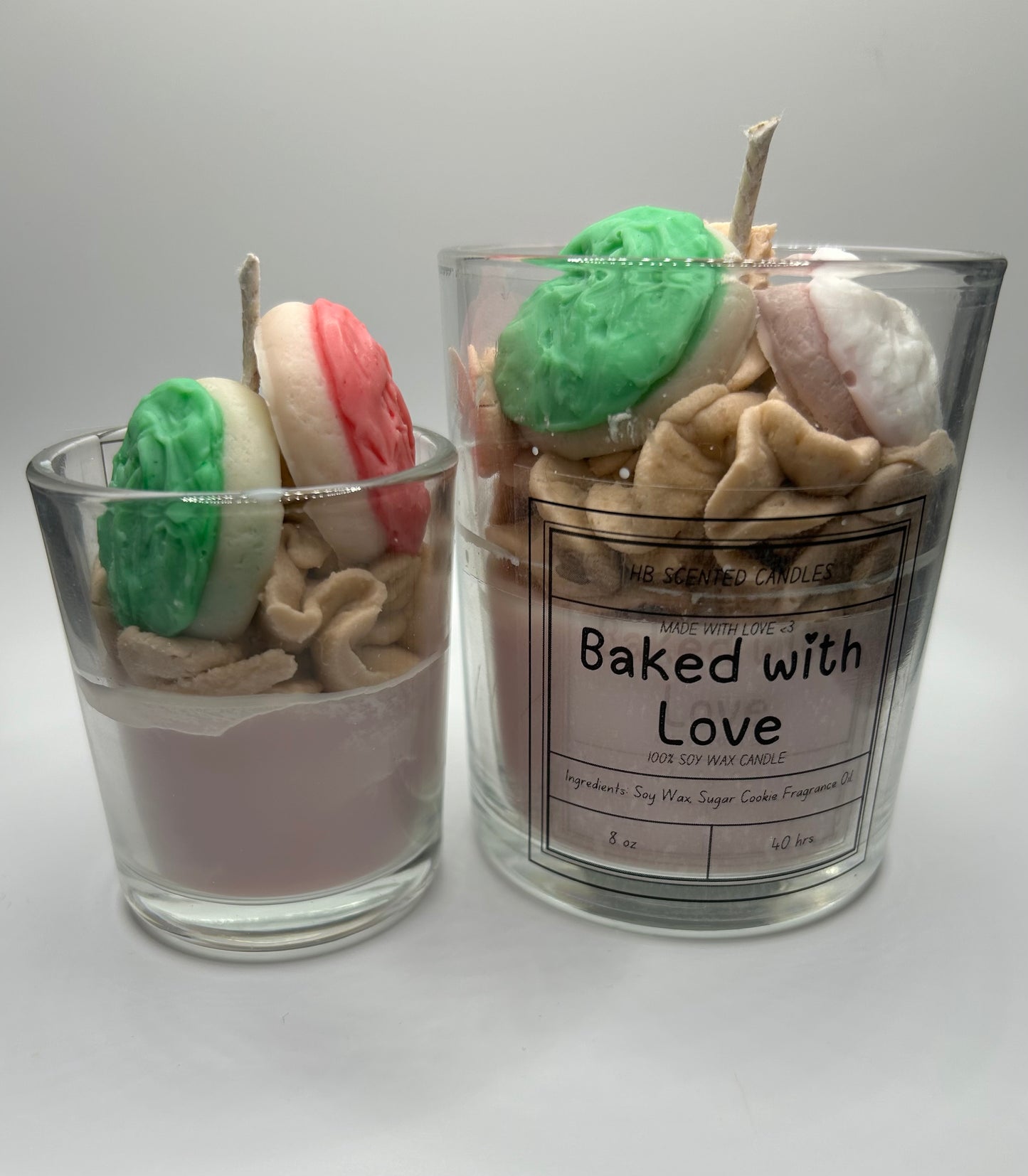 "Baked with Love" - Sugar Cookie Scented Candle