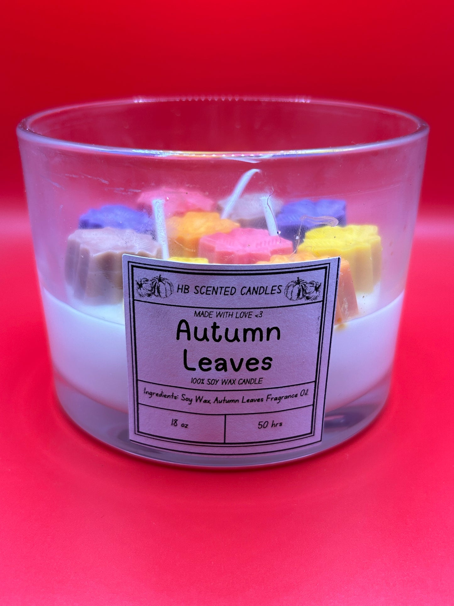 Autumn Leaves Scented Candle