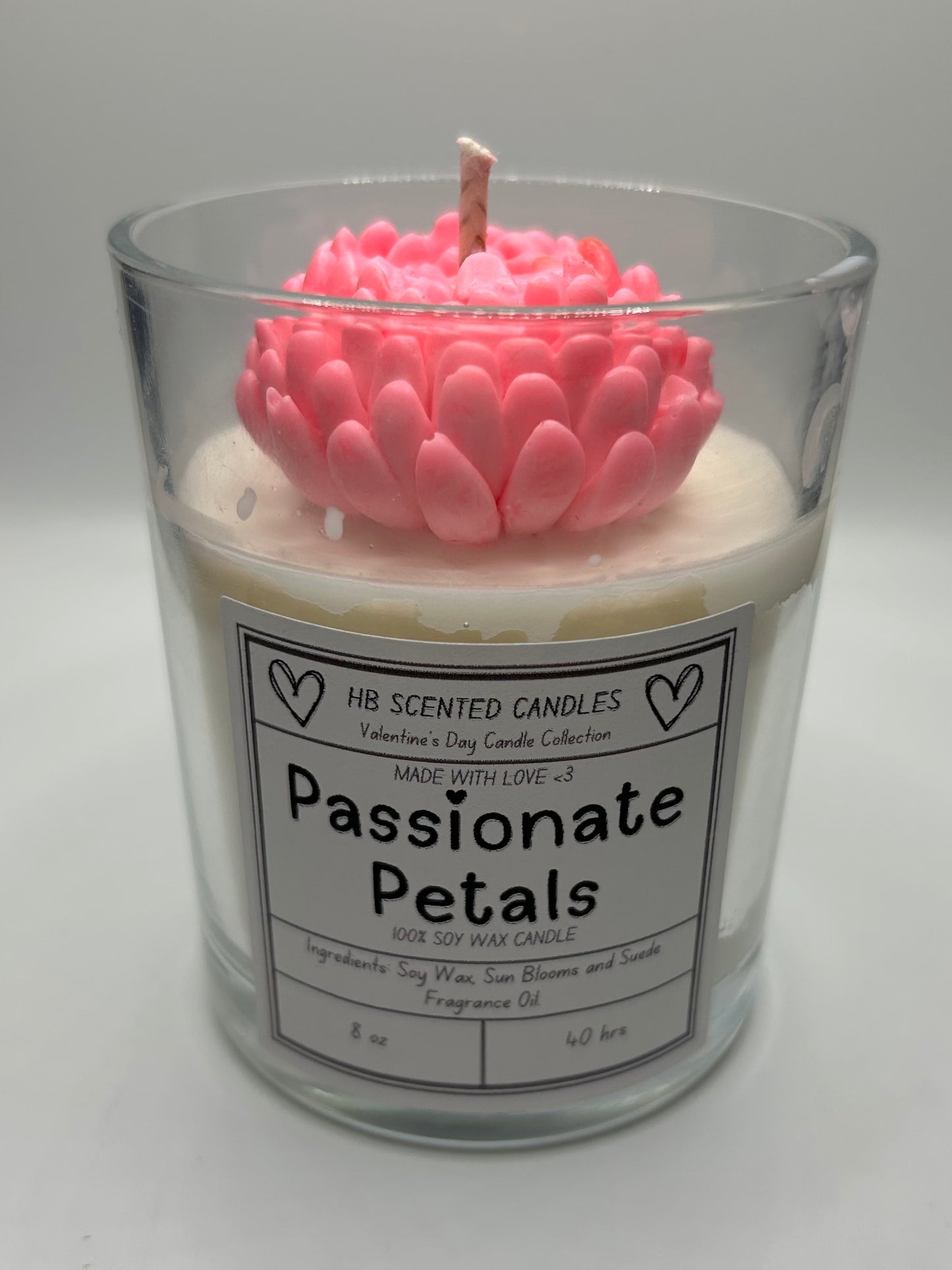 Passionate Petals Scented Candle