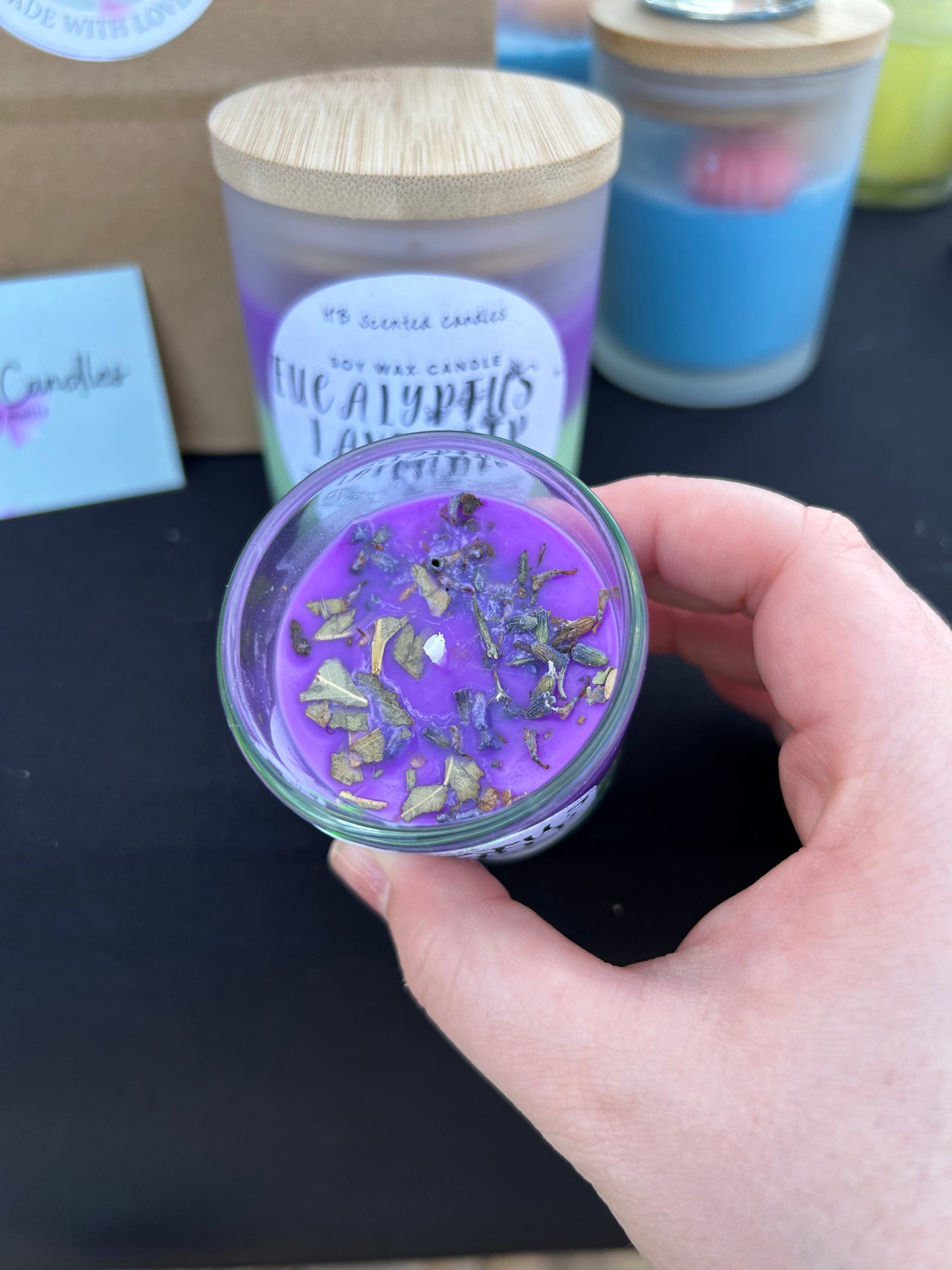 Eucalyptus Lavender Scented Candle