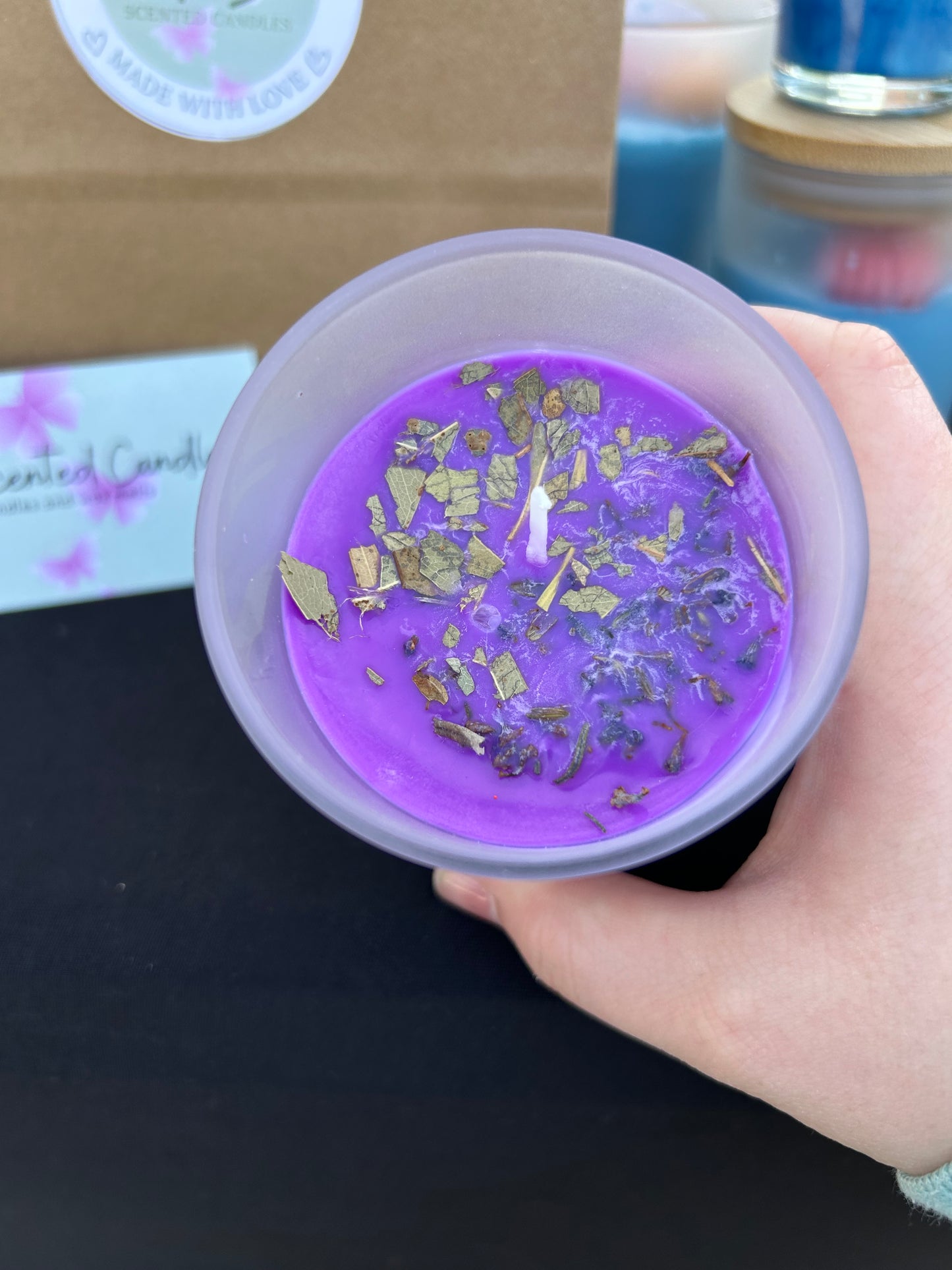 Eucalyptus Lavender Scented Candle