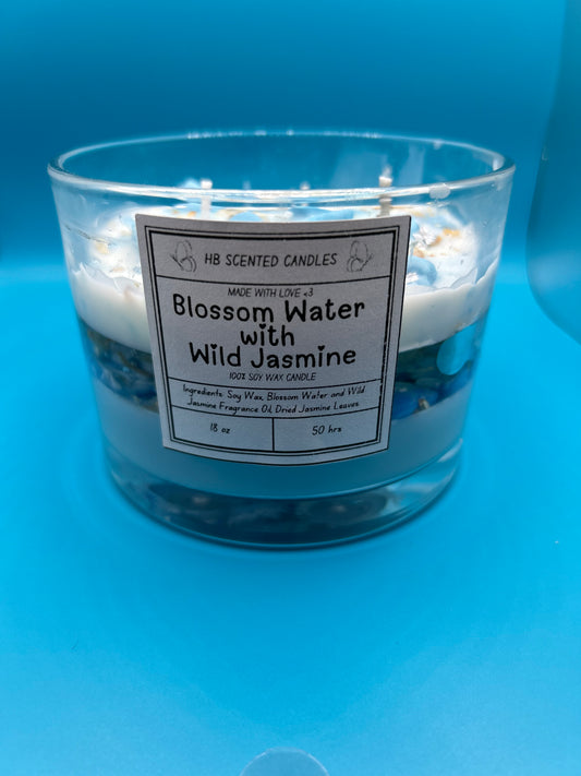 Blossom Water and Wild Jasmine Scented Candle