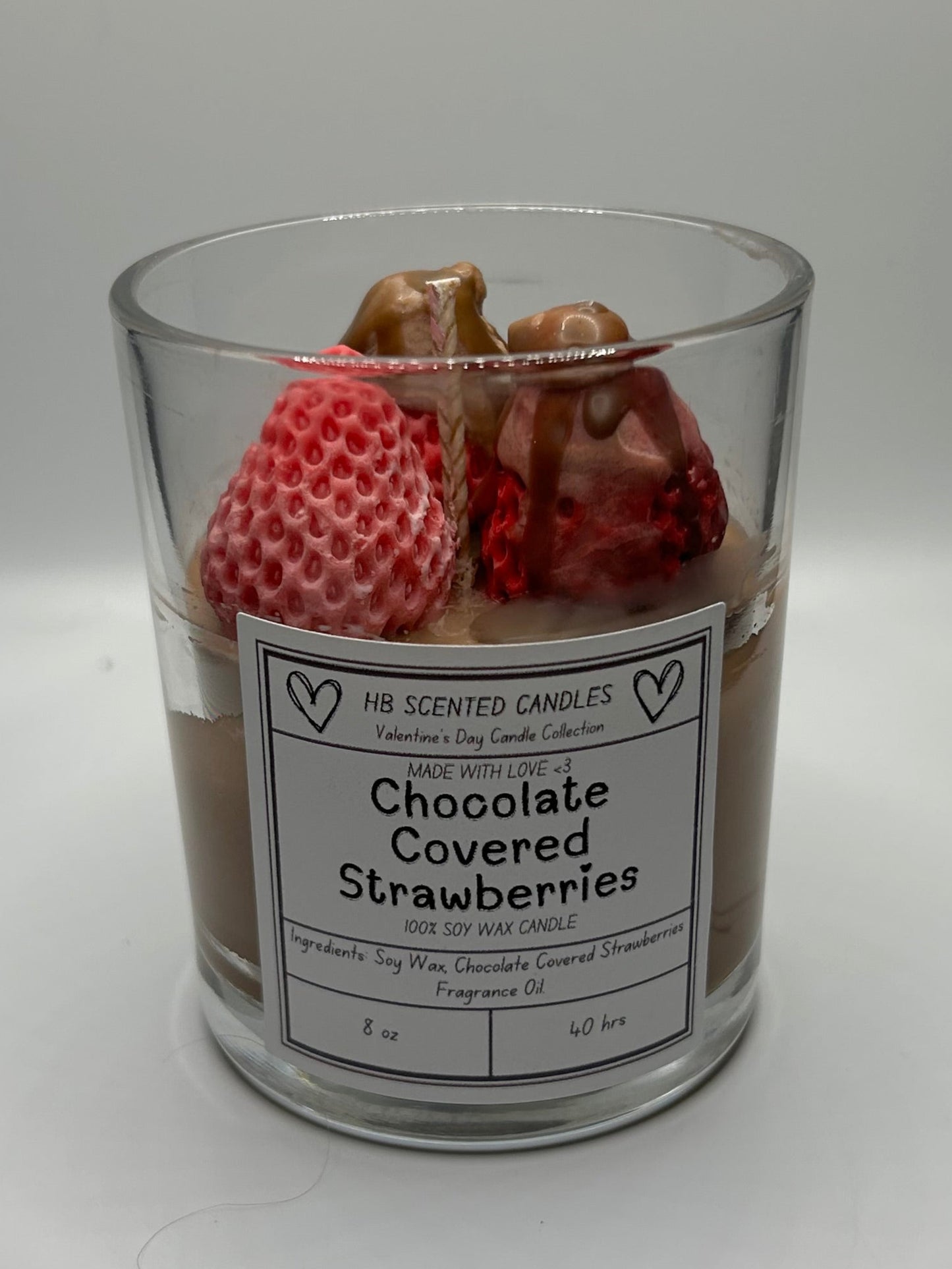 Chocolate Covered Strawberries Scented Candle