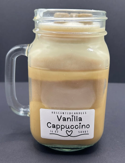 Vanilla Cappuccino Scented Candle