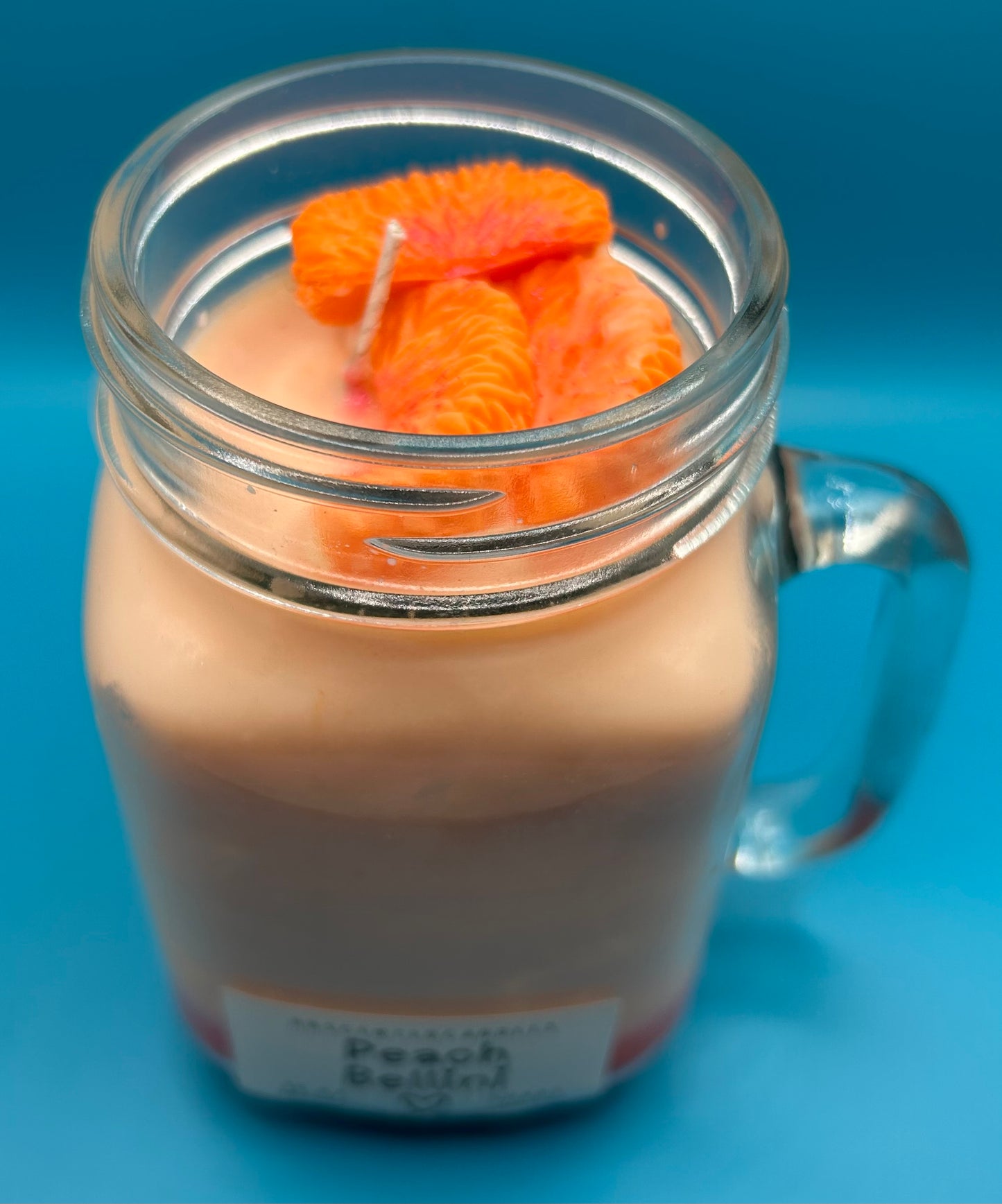 Peach Bellini Inspired Scented Candle