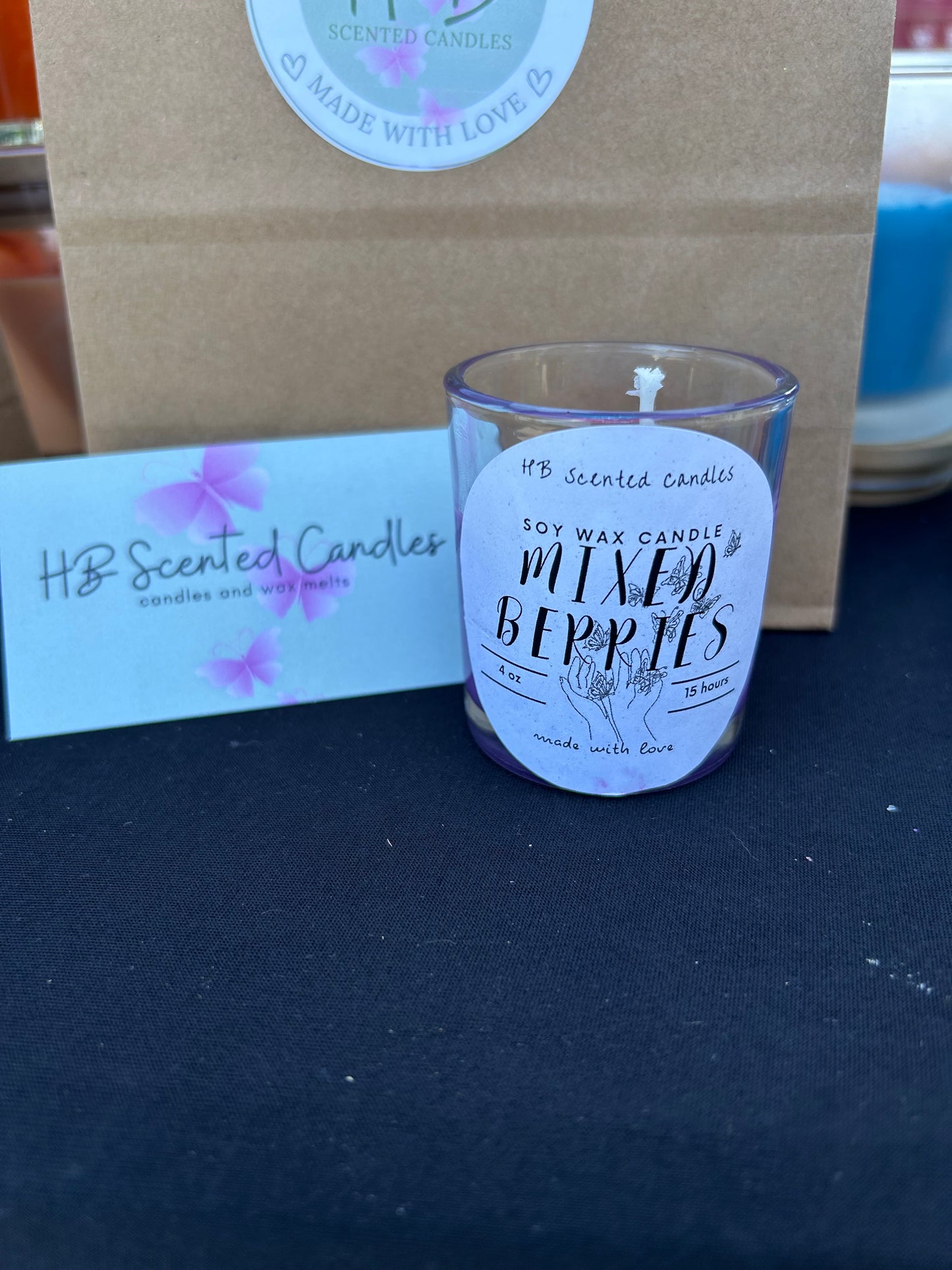 Mixed Berry Scented Candle