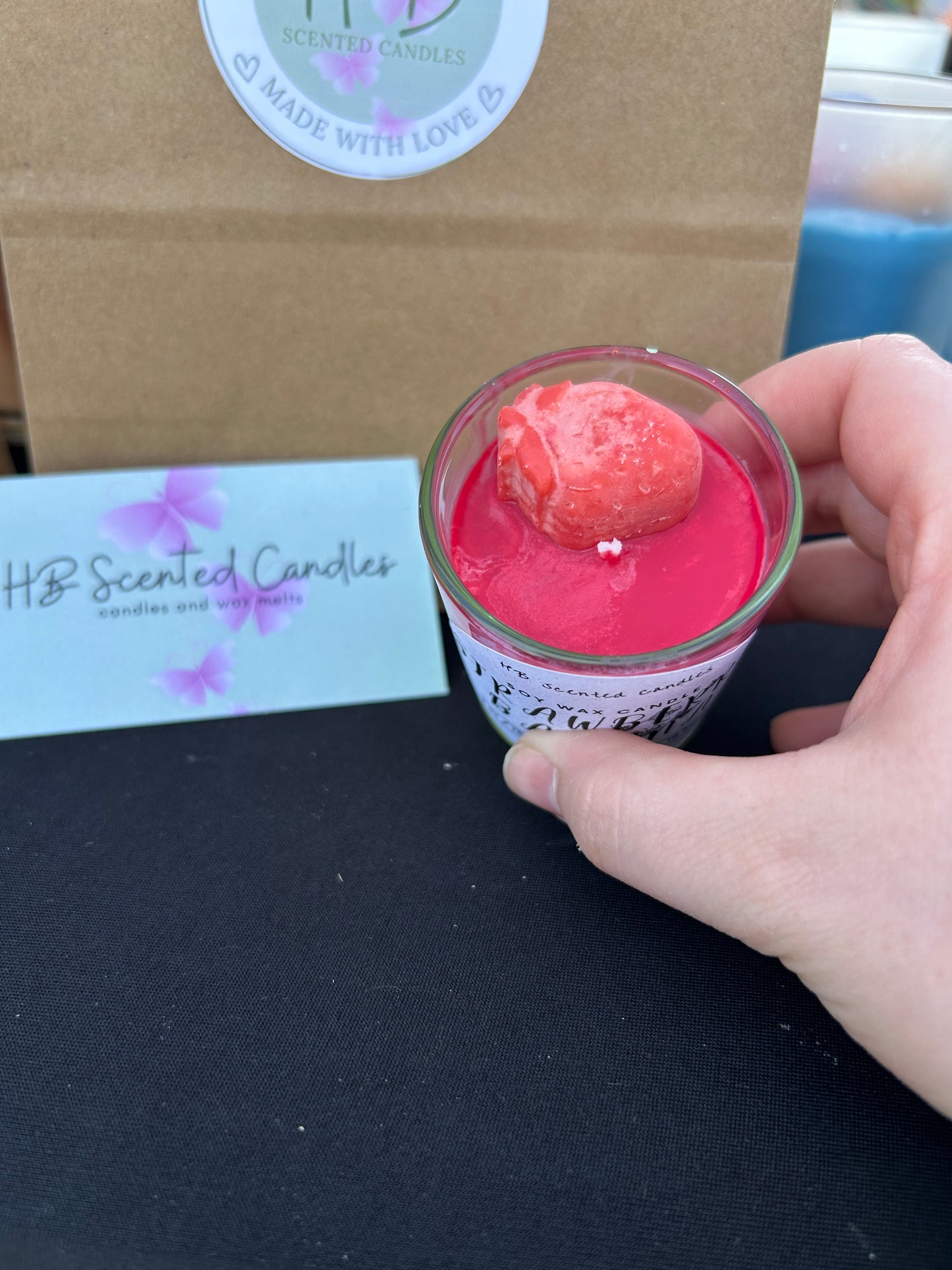 Strawberry Banana Scented Candle