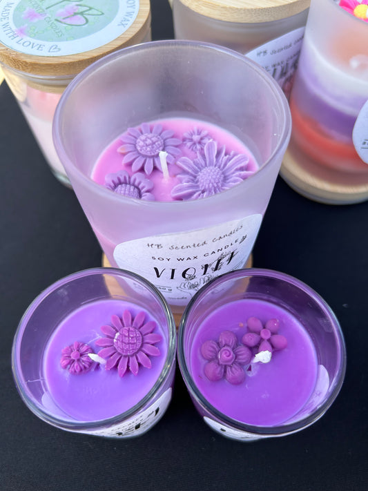 Violet Scented Candle